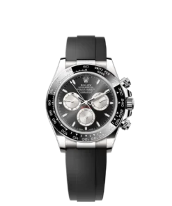 Rolex Cosmograph Daytona White Gold Steel Grey Dial with Oysterflex Bracelet