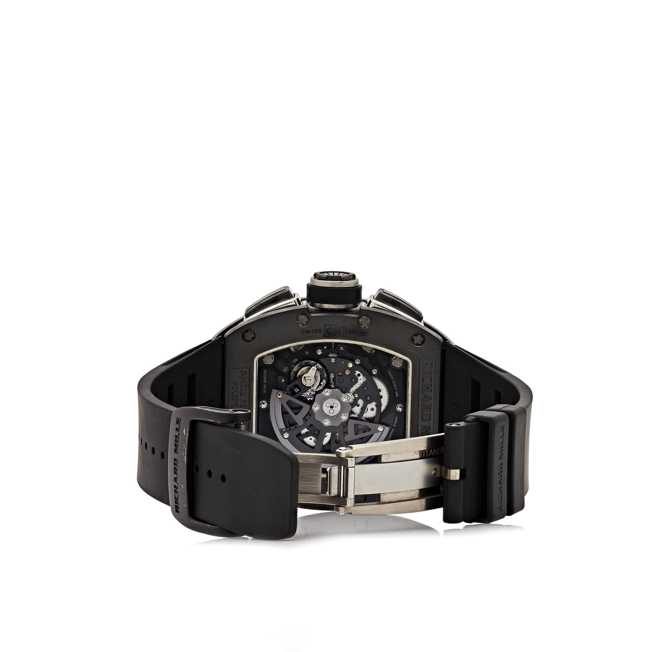 Richard Mille RM 011 AK TI Felipe Massa Titanium Red Numeral - Imagen 5