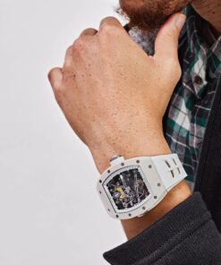 Alternative view of Richard Mille RM 38-01 ‘Bubba Watson White Quartz TPT’ Titanium Limited