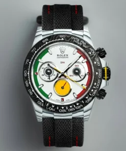 Alternative view of DiW Rolex Daytona FERRARI WATCH CarboQuartz