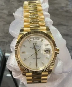 Alternative view of Rolex Day-Date 40 “Yellow Gold Mother-of-Pearl Dial”