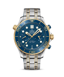 Seamaster Diver 300M 44 mm, steel ‑ yellow gold on steel ‑ yellow gold