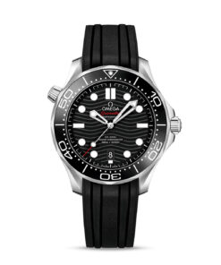 Seamaster Diver 300M 42 mm, steel on rubber strap