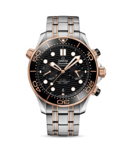Seamaster Diver 300M 44 mm, steel ‑ Sedna™ gold on steel