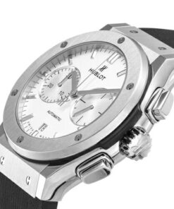 Vista alternativa di Classic Fusion Chronograph Titanium Opalin 45mm