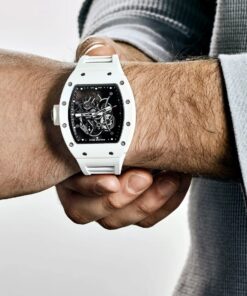 Vista alternativa de Richard Mille RM 055 Bubba Watson White Ceramic