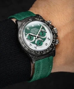 Alternative view of DiW Rolex Graphite Daytona RAMADAN 40mm Watch