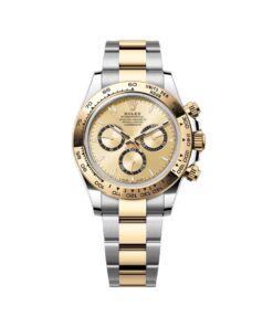 Rolex Cosmograph Daytona Rolesor Champagne Dial Watch