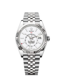 Rolex Sky-Dweller Stainless Steel, White Index Dial, 42 mm