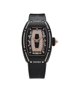 Richard Mille RM 07-01 Black Ceramic Black Lips Diamond Bezel