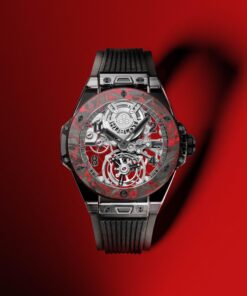 Alternative view of Big Bang Tourbillon Automatic Black Sapphire Las Vegas Boutique, 45mm