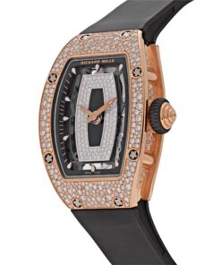 Alternative view of Richard Mille RM 07-01 Rose Gold Onyx Snow Diamond Set