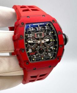 Alternative view of Richard Mille RM 11-03 Automatic Flyback Chronograph Red Quartz TPT NTPT