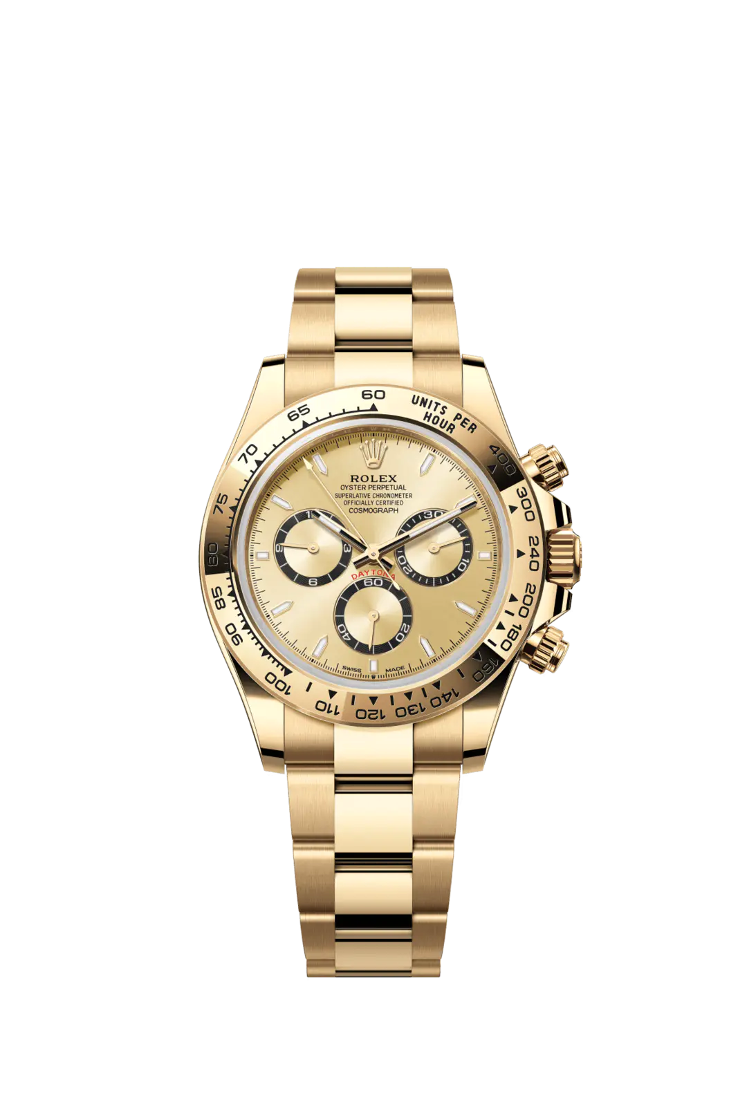 Rolex Cosmograph Daytona Yellow Gold Champagne Dial