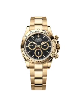 Rolex Cosmograph Daytona Yellow Gold Black Dial