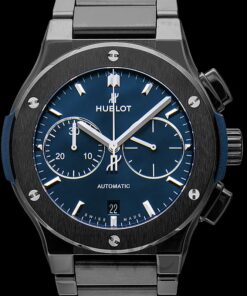 Alternative view of Classic Fusion Chronograph Automatic 45mm Ceramic Blue