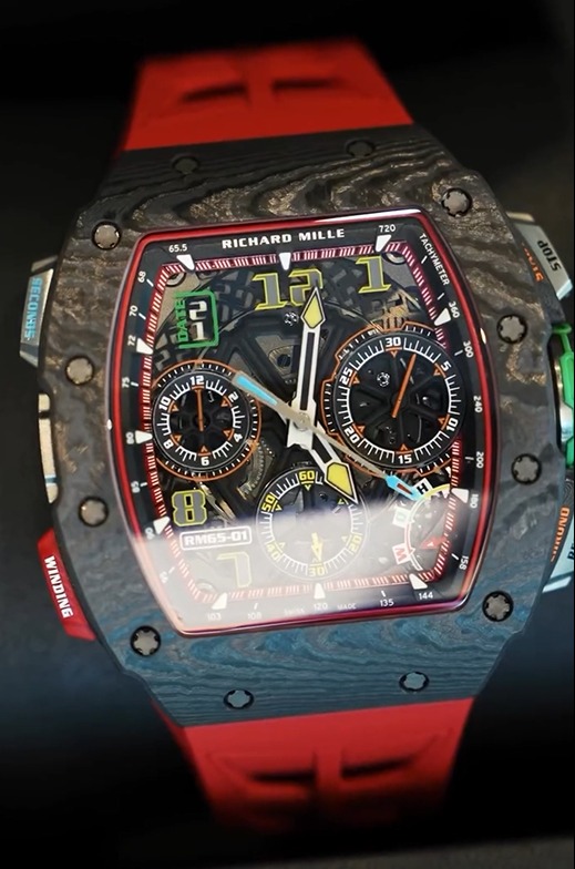 Richard Mille RM 65-01 Carbon Automatic Split-Seconds Chronograph - Image 3