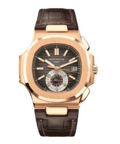 Nautilus Flyback Chronograph, Date Watch, 18k Rose Gold, 40,5 mm
