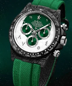 DiW Rolex Graphite Daytona RAMADAN 40mm Watch