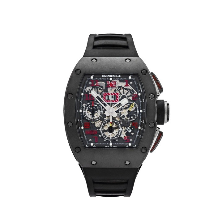 Richard Mille RM 011 AK TI Felipe Massa Titanium Red Numeral