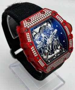 Alternative view of Richard Mille RM 35-02 ‘Rafa’ Rafael Nadal Diamond Set Red Quartz TPT (2019)