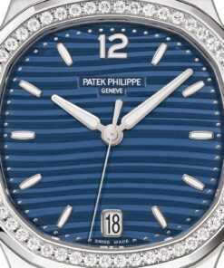 Alternative view of Nautilus Ladies Automatic Watch, Stainless Steel and Diamonds, 35,2mm