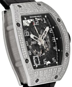 Alternative view of Richard Mille RM 010 Automatic White Gold Diamond Set