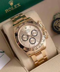 Alternative view of Rolex Cosmograph Daytona Yellow Gold Champagne Dial