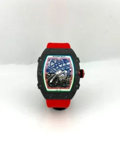 Alternative view of Richard Mille RM 67-02 Extra Flat Italy Carbon TPT Red Green (2024)
