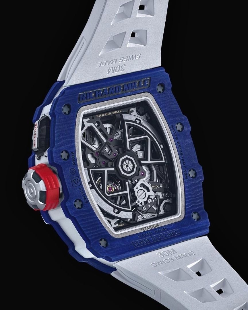 Richard Mille RM 35-03 Rafael Nadal Blue Quartz TPT Automatic Watch - Image 5
