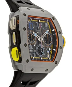 Alternative view of Richard Mille RM 65-01 Automatic Split-Seconds Chronograph Carbon TPT Skeleton Dial (2024)