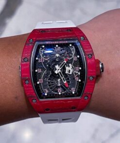 Richard Mille RM 022 Red Tourbillon Aerodyne Dual Time Zone Watch