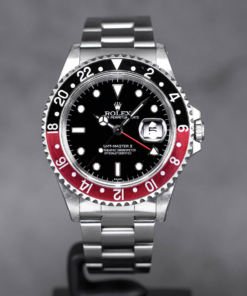 Alternative view of ROLEX GMT MASTER II ‘COKE’ 16710 ‘SWISS ONLY’ (1999)