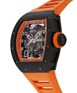 Alternative view of Richard Mille RM 030 Americas Black Carbon Orange Strap Limited Edition