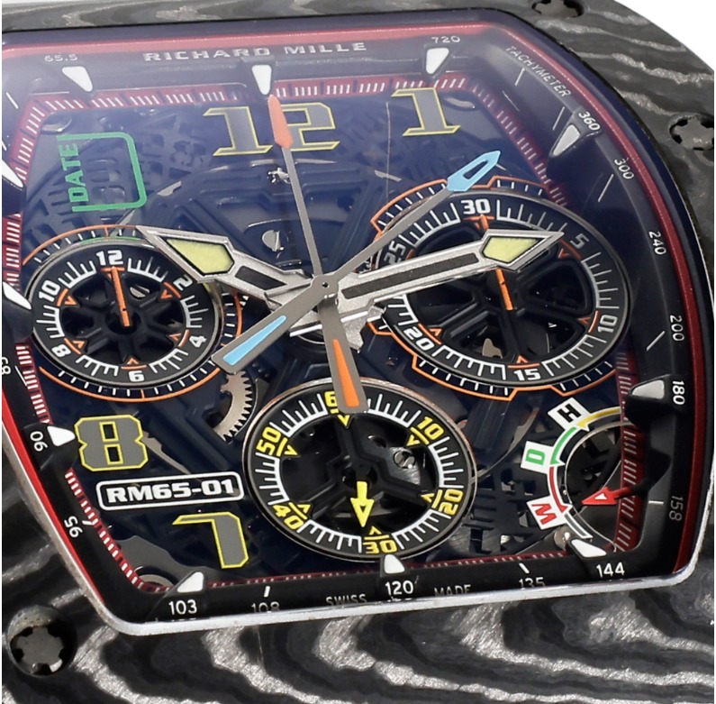 Richard Mille RM 65-01 Carbon Automatic Split-Seconds Chronograph - Image 4