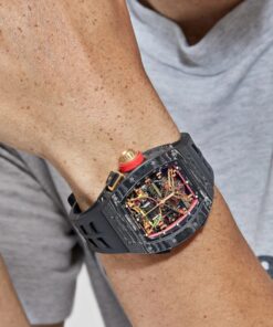 Alternative view of Richard Mille RM 50-01 ‘Romain Grosjean Lotus F1 G-Sensor’ Tourbillon Carbon-NTPT Limited Edition