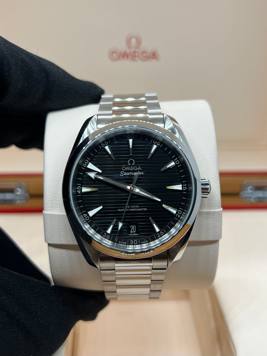 A- Seamaster Aqua Terra 150M 38 mm, steel on steel – Bild 3
