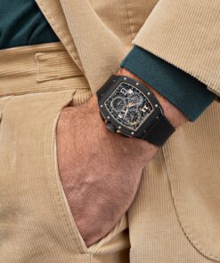 Alternative view of Richard Mille RM 72-01 Lifestyle In-House Chronograph Black Ceramic