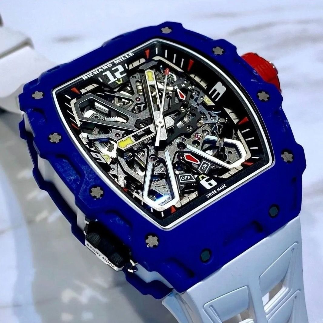 Richard Mille RM 35-03 Rafael Nadal Blue Quartz TPT Automatic Watch - Image 4