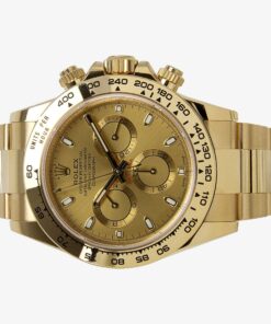 Alternative view of Rolex Oyster Perpetual Cosmograph Daytona 18kt Yellow Gold