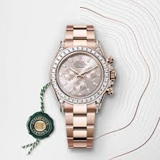 Vista alternativa di Cosmograph Daytona  Oyster, 40 mm, Everose gold and diamonds  Reference 126595TBR