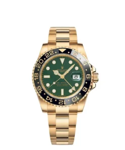 Rolex GMT-Master II “Green Dial” Yellow Gold