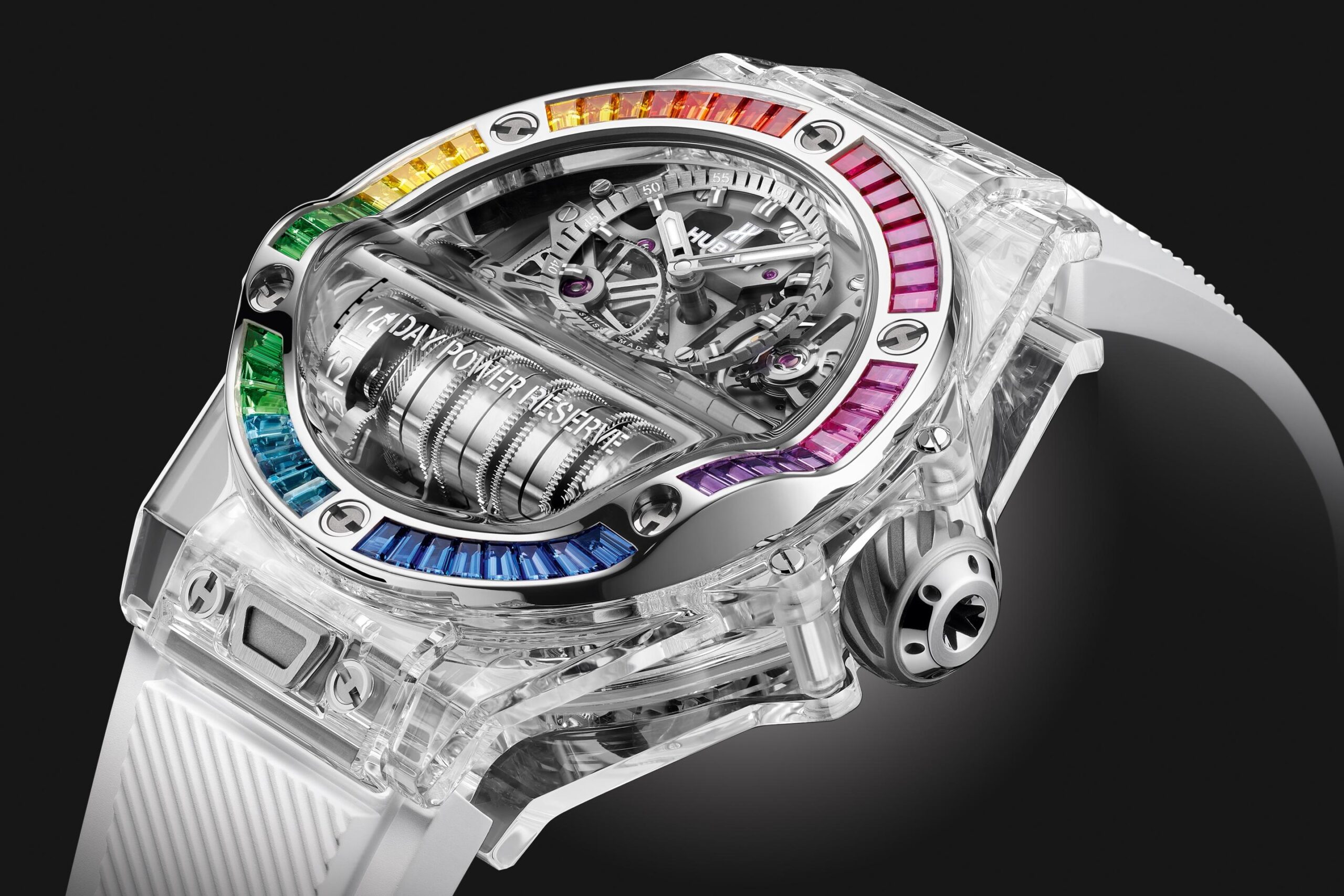 Big Bang MP-11 POWER RESERVE 14 DAYS SAPPHIRE RAINBOW - immagine 2
