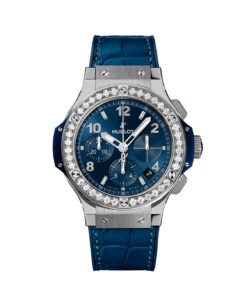 B- Big Bang, Steel Blue Diamonds, 41mm