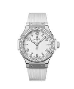 Big Bang, Steel, White Diamonds, 38mm