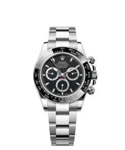 C – Rolex Cosmograph Daytona Stainless Steel Black Dial with Ceramic Bezel