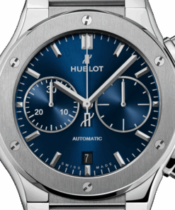 Alternative view of Classic Fusion Blue Chronograph Titanium Bracelet 45mm