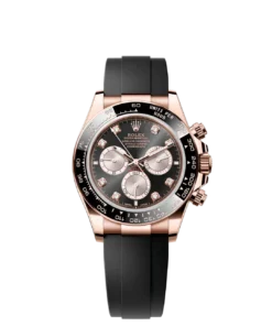 Rolex Cosmograph Daytona Everose Gold Black & Sundust Diamond Dial