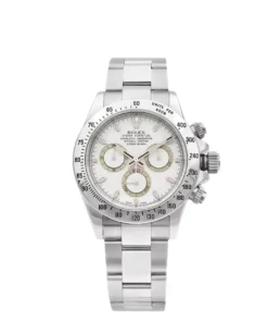 Rolex Cosmograph Daytona Stainless Steel White Dial