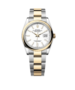 Rolex Datejust 36 Oyster, 36 mm, Oystersteel and yellow gold